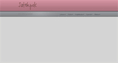 Desktop Screenshot of kiszolgalos.jatekpolc.hu